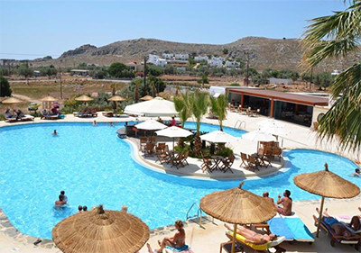 Rhodes Lindos Gardens